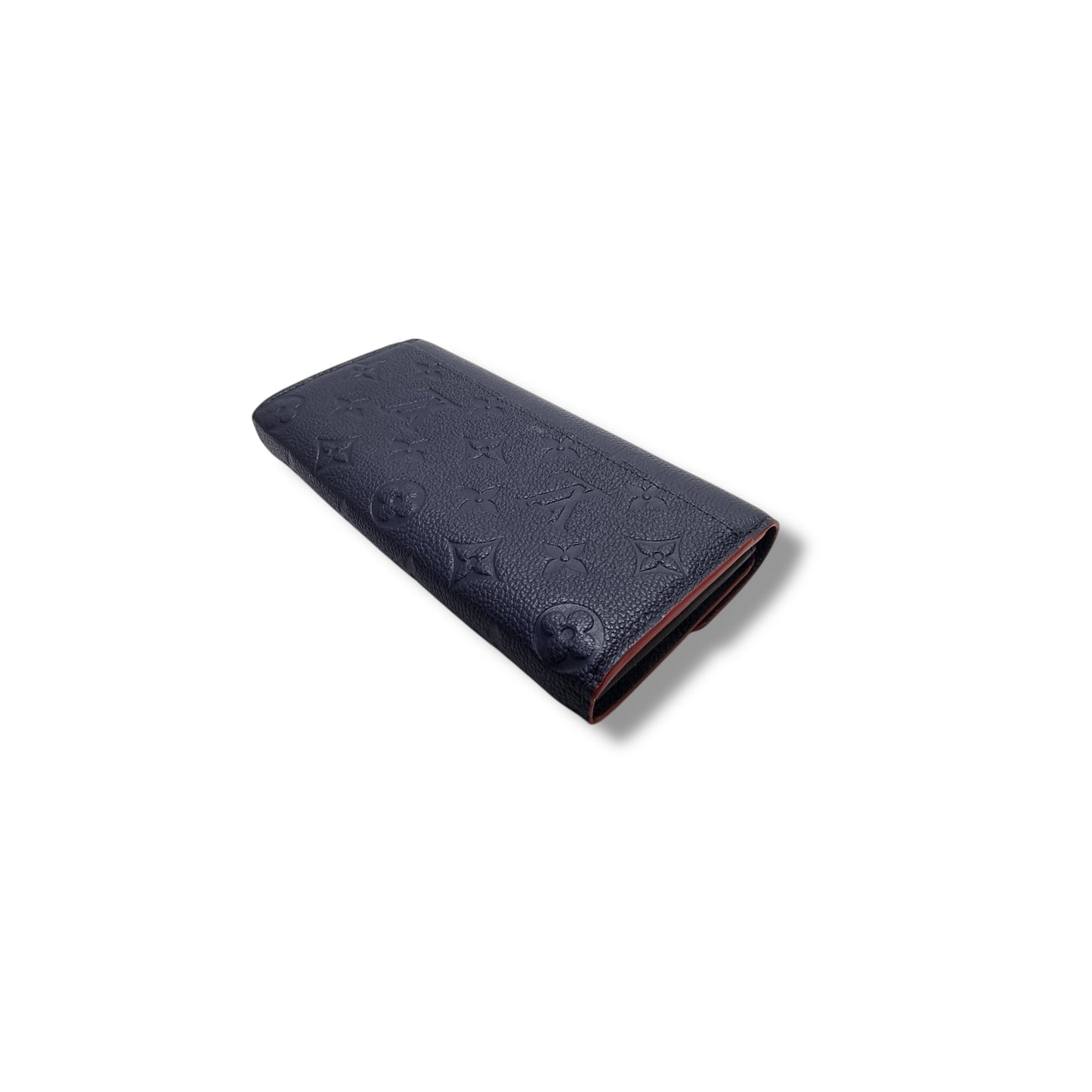 Louis Vuitton Sarah Wallet Monogram Empriente Ghw (Navy Blue)
