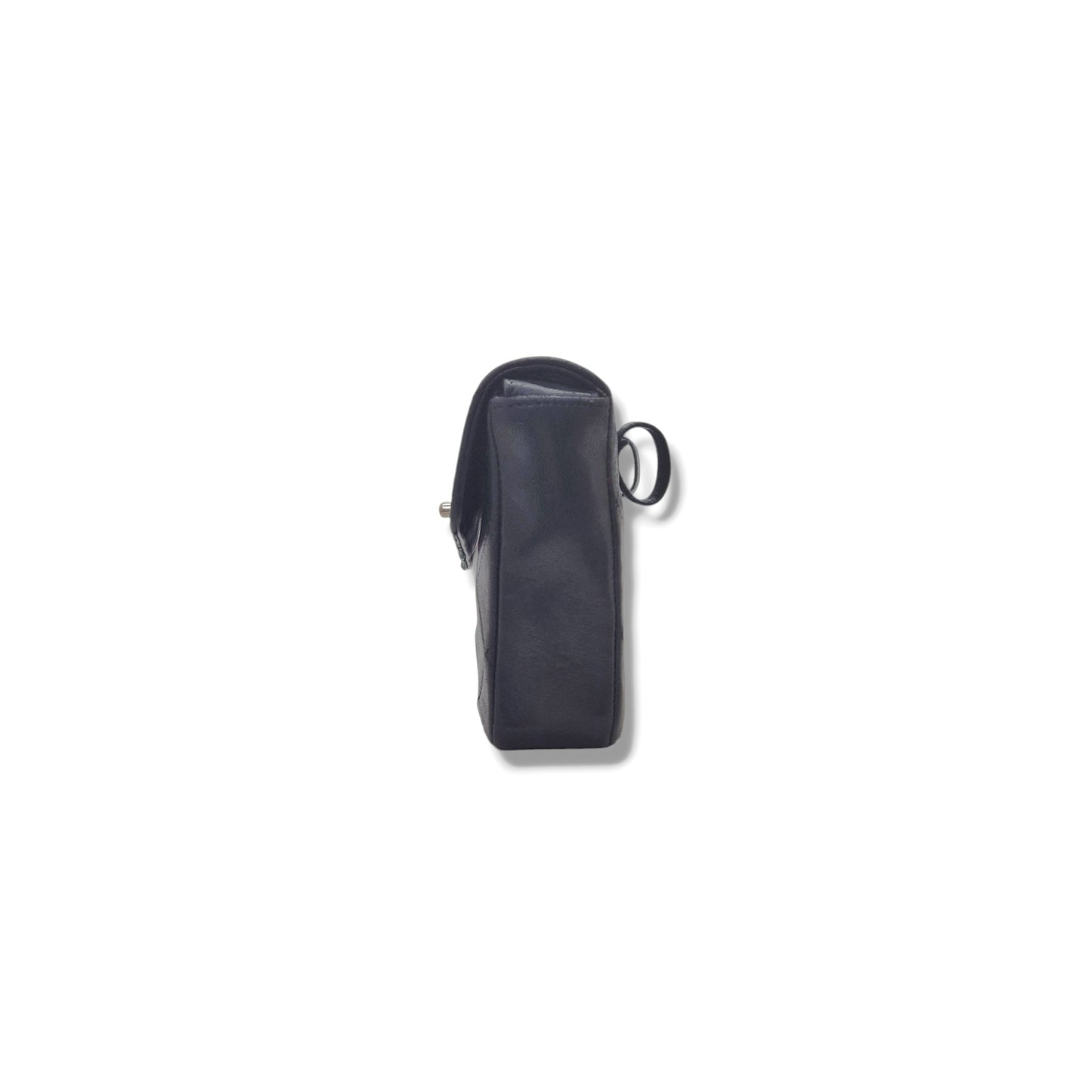 Chanel Vintage Quilted CC Belt Bag Lambskin Ghw (Black)