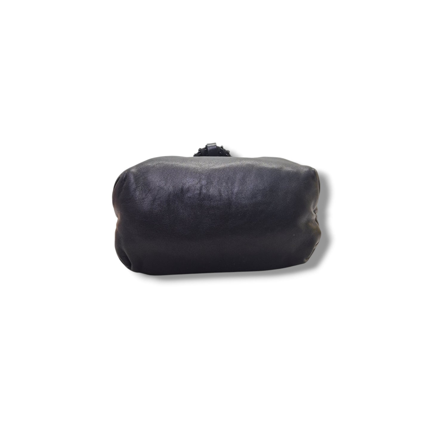 Loewe Vintage Nappa Leather Tassel Crossbody Ghw (Black)