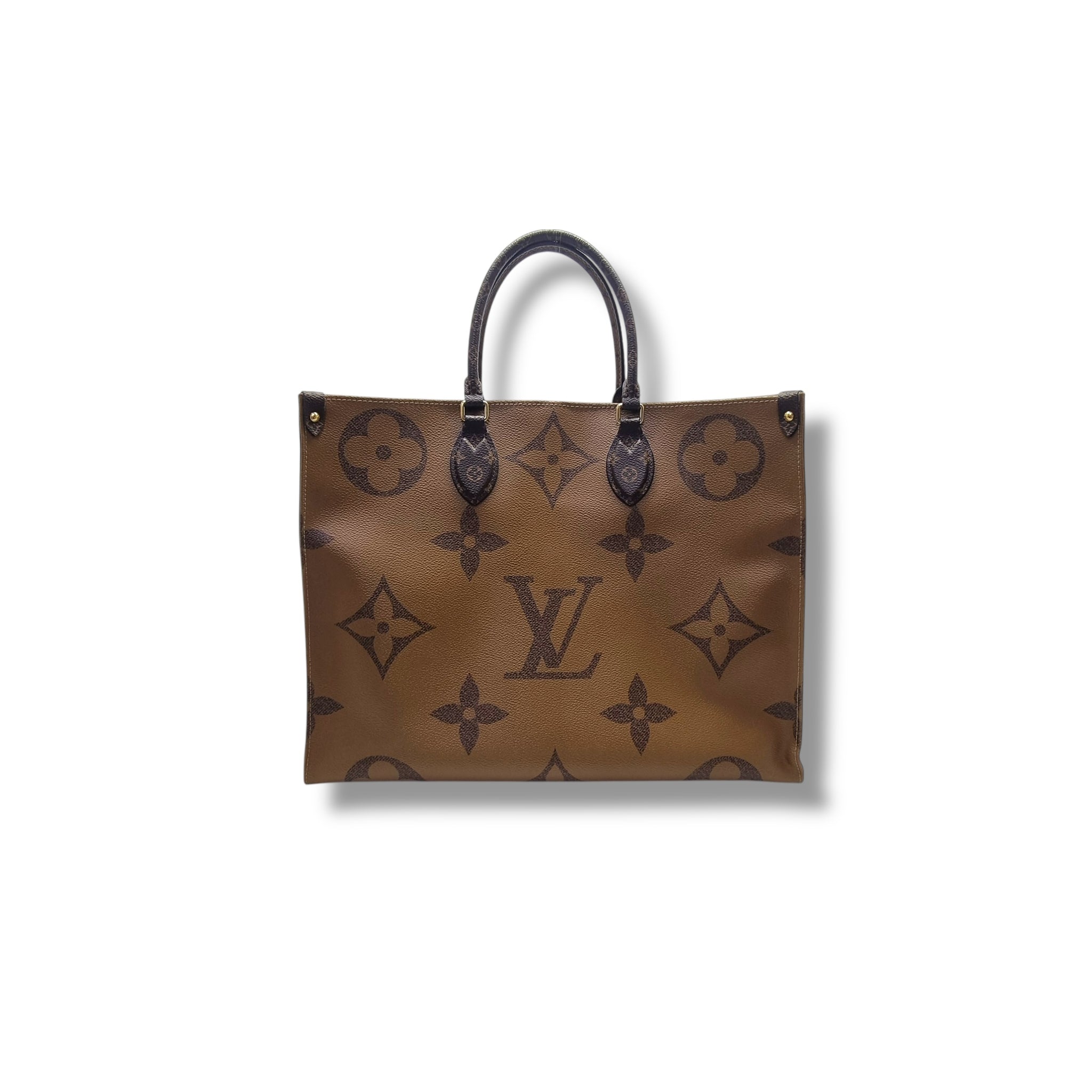 Louis Vuitton OnTheGo GM Monogram Giant Reverse Brass Hardware