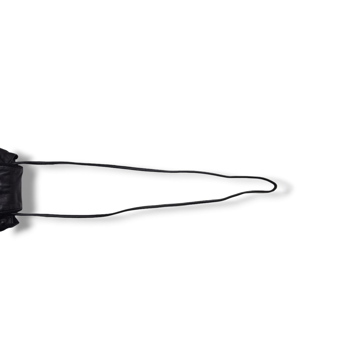 Loewe Vintage Nappa Leather Tassel Crossbody Ghw (Black)