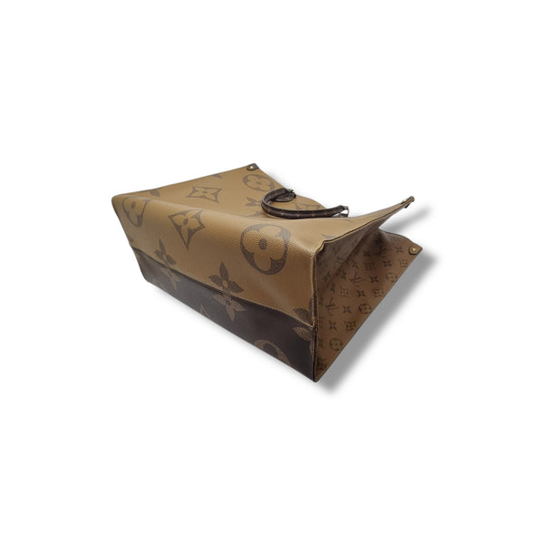 Louis Vuitton OnTheGo GM Monogram Giant Reverse Brass Hardware