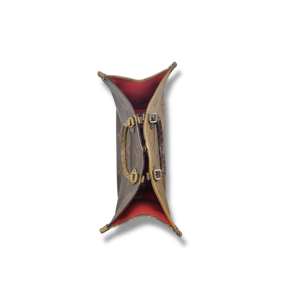 Louis Vuitton OnTheGo GM Monogram Giant Reverse Brass Hardware