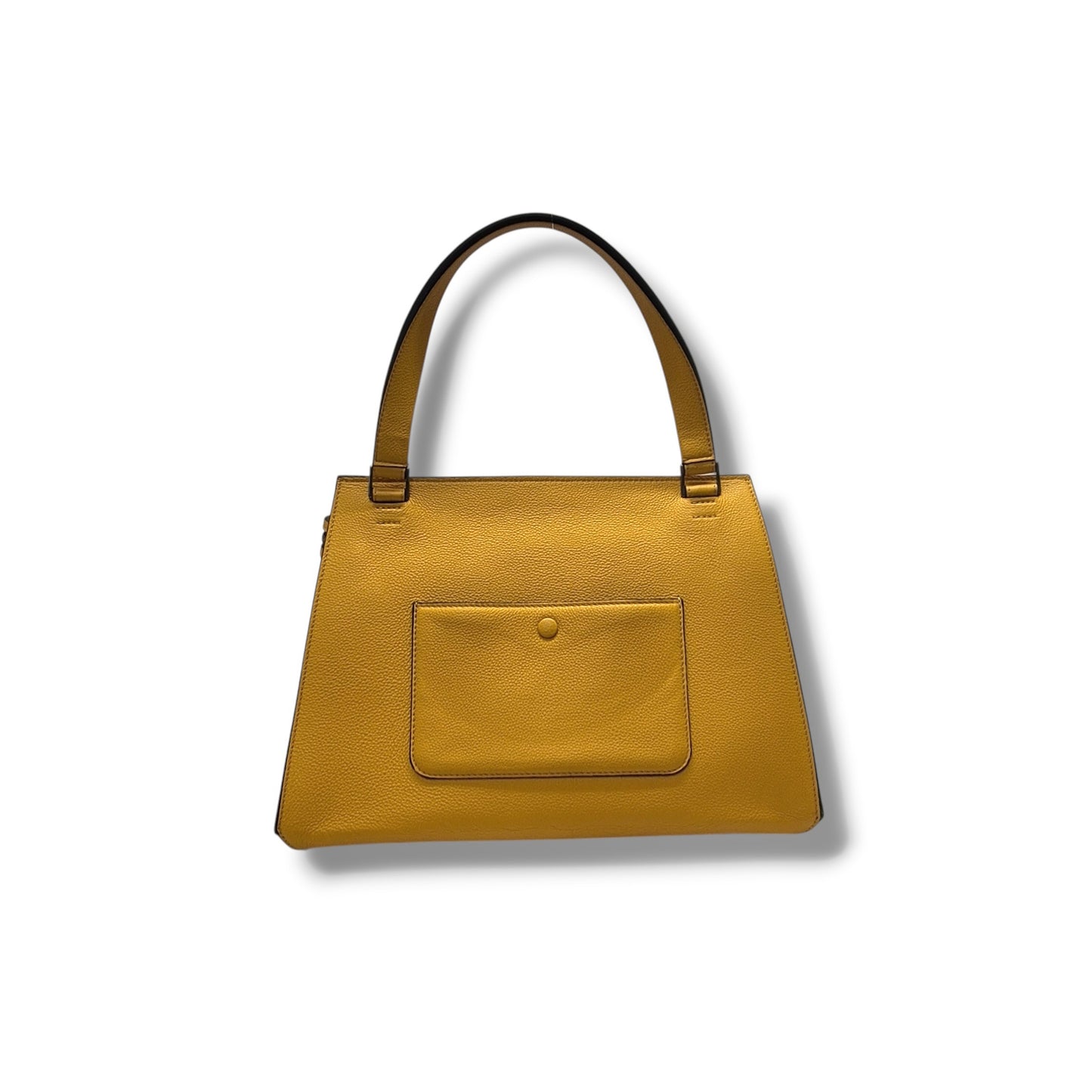 Celine Edge Leather Bag Shw  (Saffron Yellow)