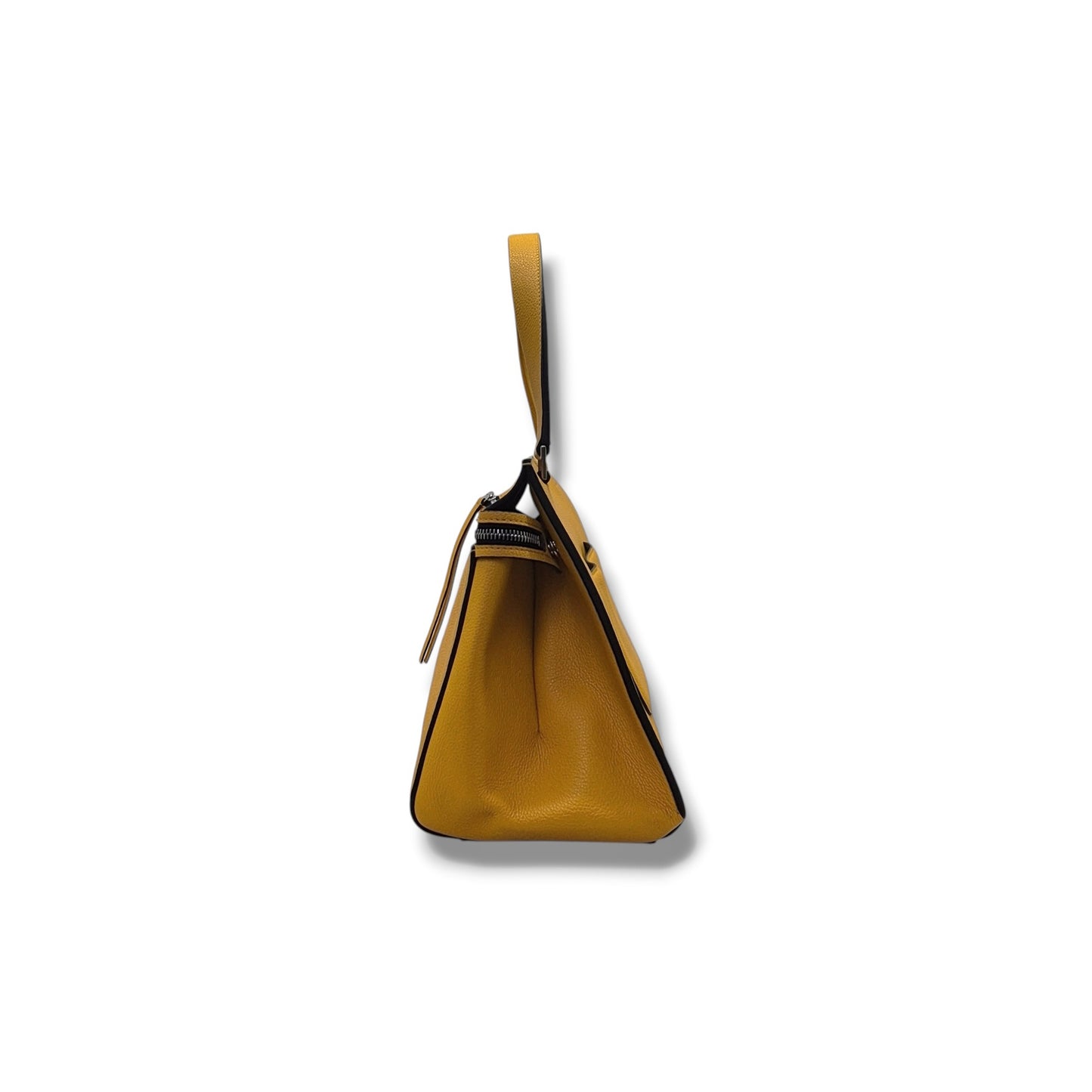 Celine Edge Leather Bag Shw  (Saffron Yellow)