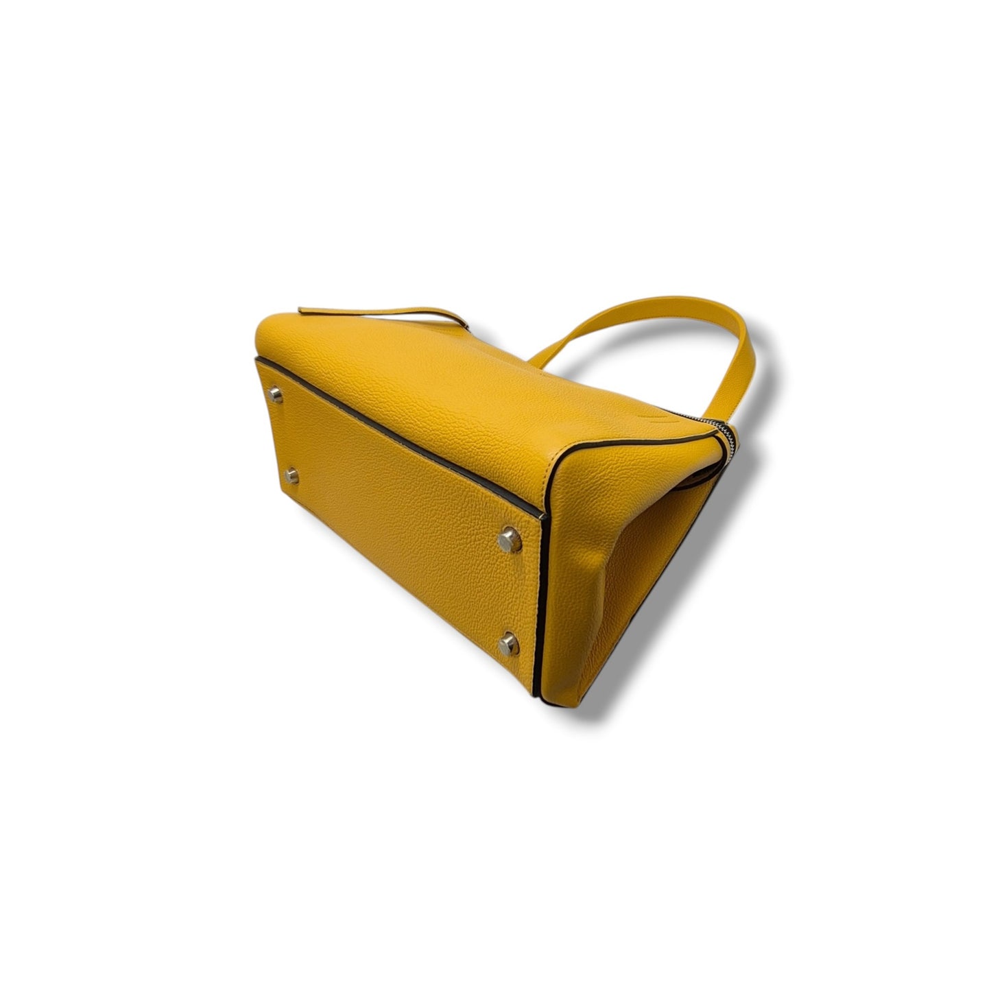 Celine Edge Leather Bag Shw  (Saffron Yellow)