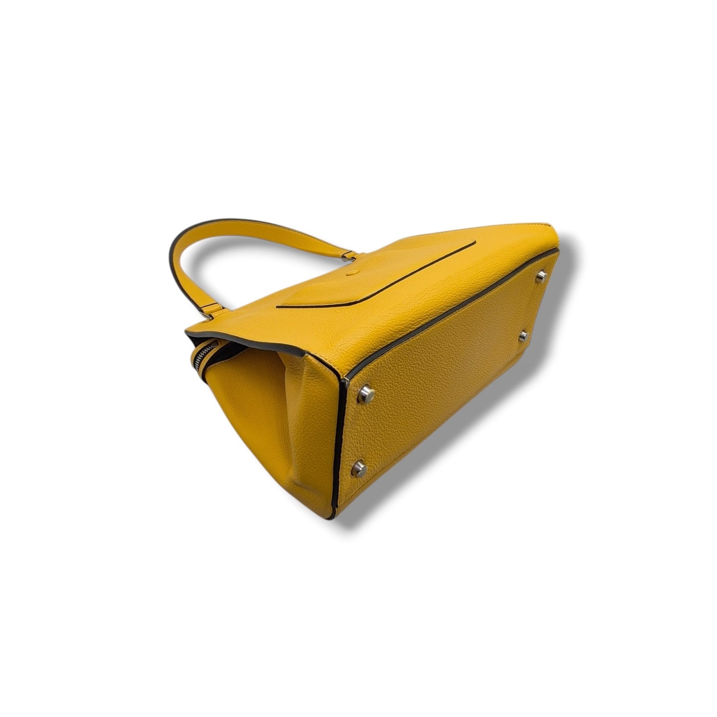 Celine Edge Leather Bag Shw  (Saffron Yellow)
