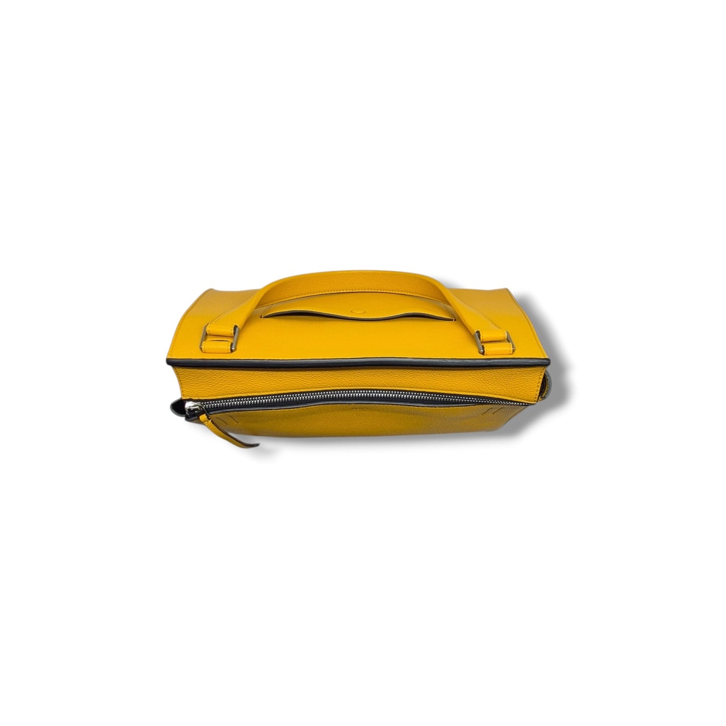 Celine Edge Leather Bag Shw  (Saffron Yellow)