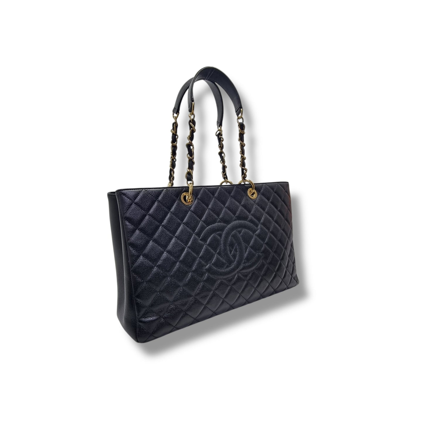 Chanel GST Xtra Large Caviar Ghw (Black)