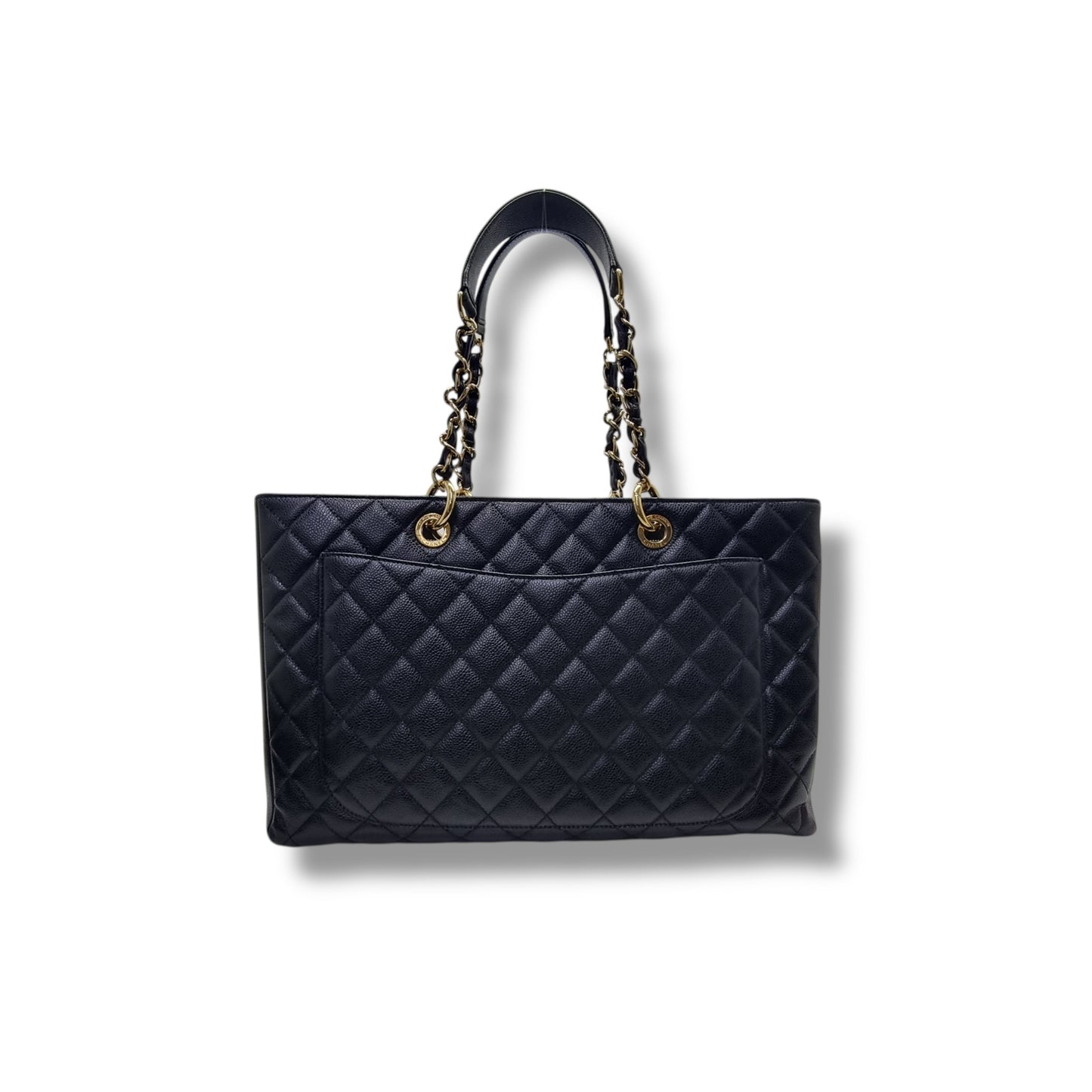 Chanel GST Xtra Large Caviar Ghw (Black)