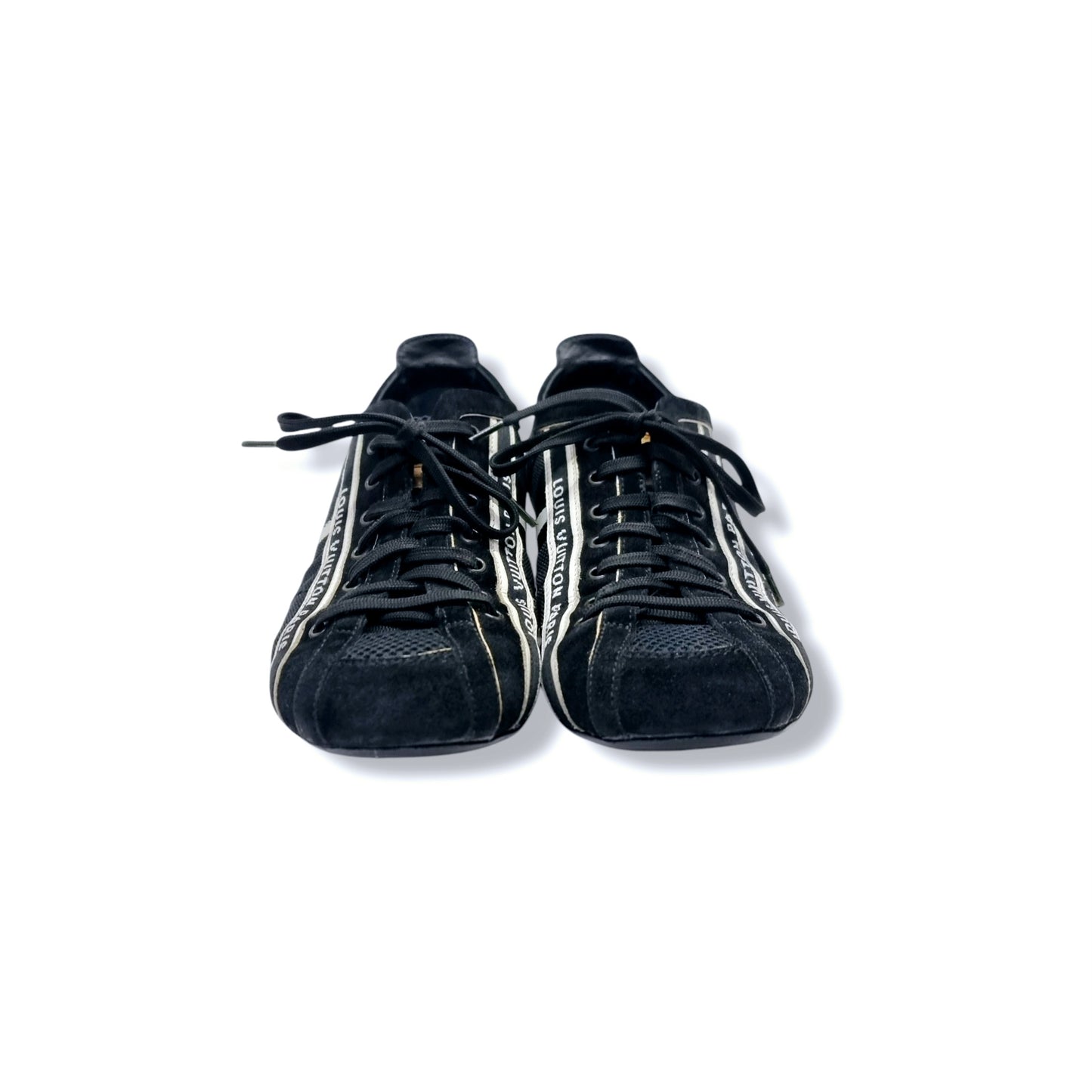 Louis Vuitton Impulsion 9.5 Sneakers Black Suede