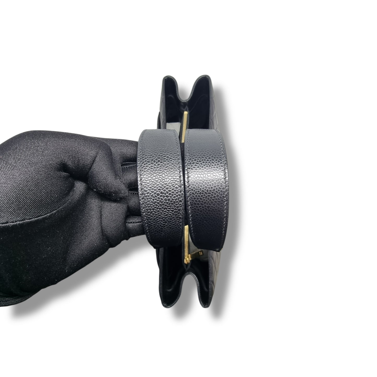 Chanel GST Xtra Large Caviar Ghw (Black)