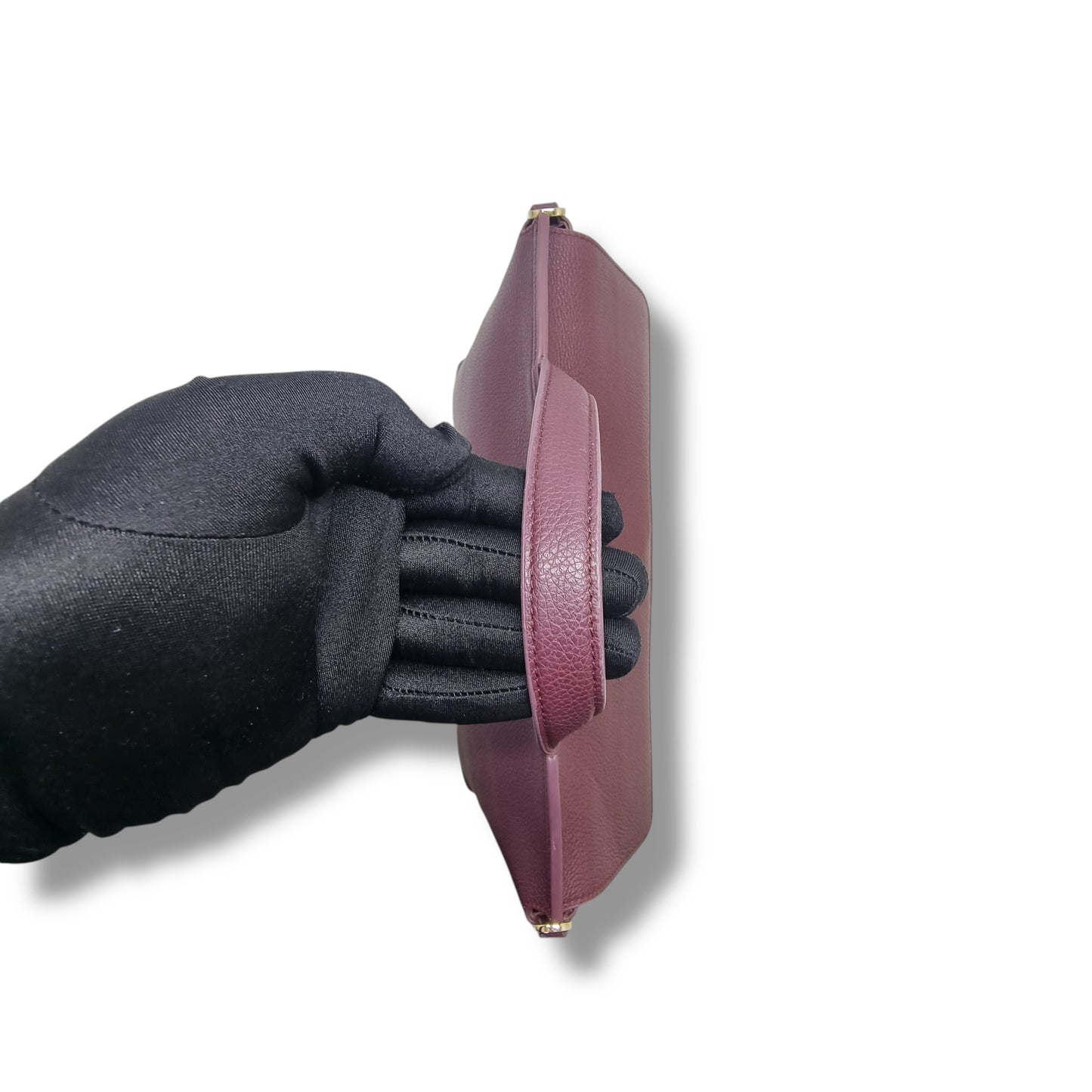 Furla Niki Top Handle Leather Satchel Ghw (Burgundy)