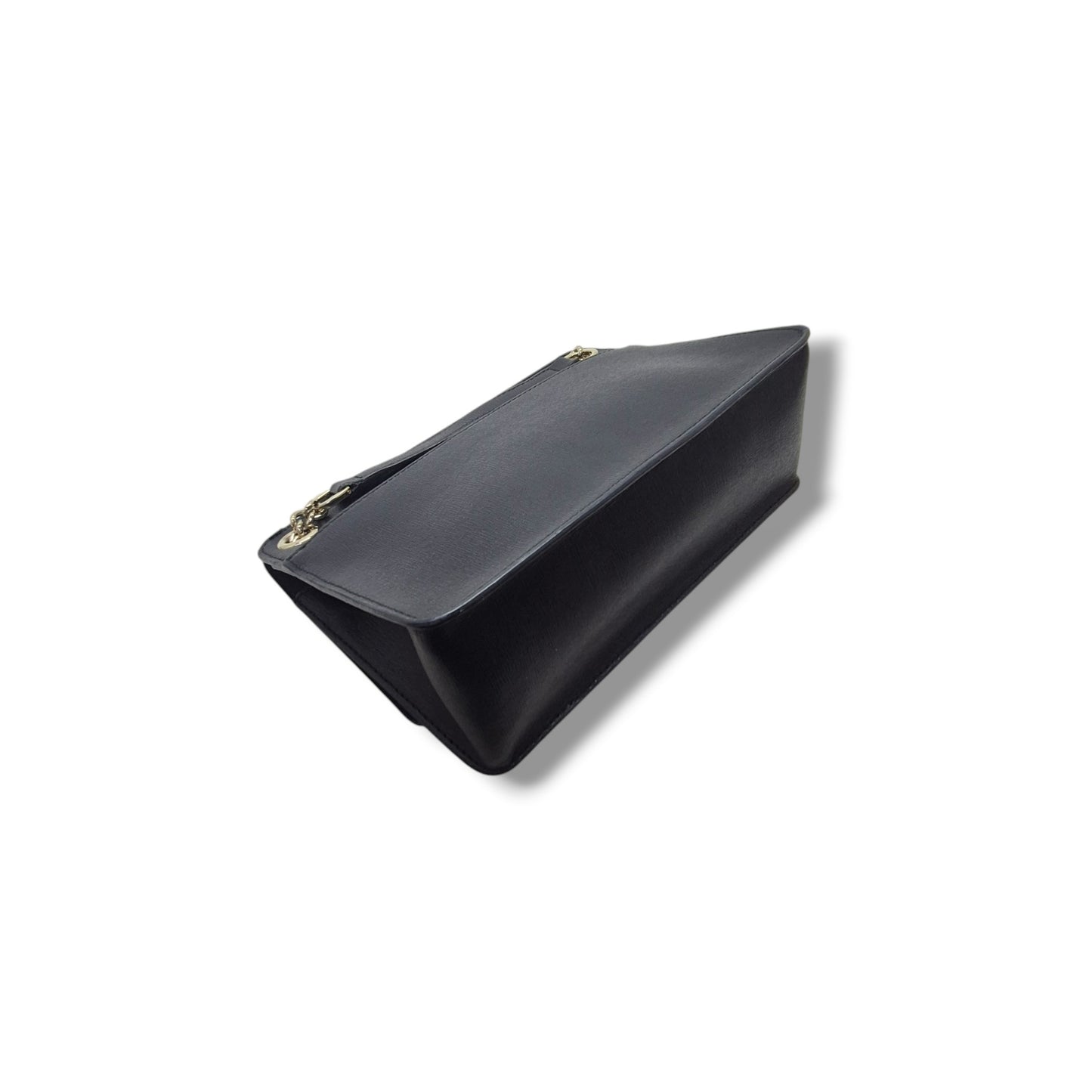 Furla Bella Leather Crossbody Ghw (Black)