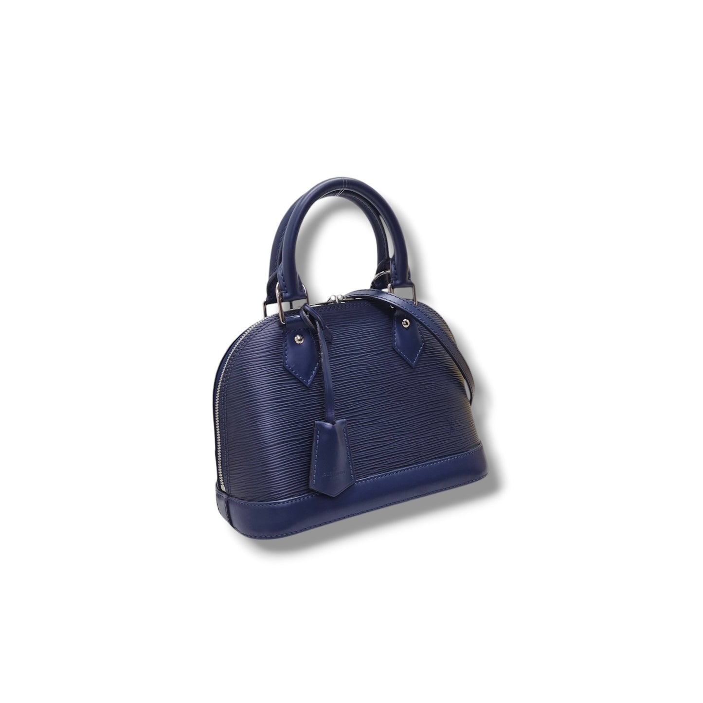 Louis Vuitton	Alma BB Epi Indigo Blue Shw