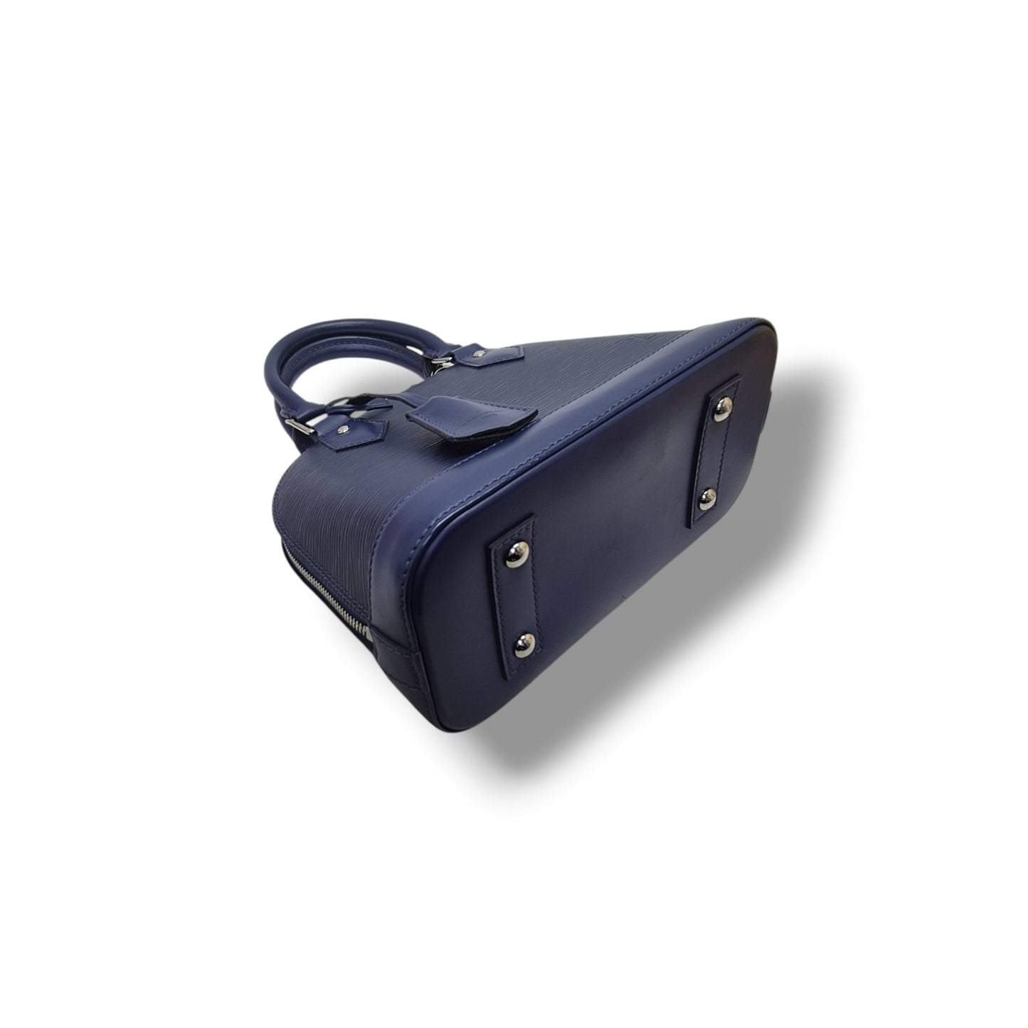 Louis Vuitton	Alma BB Epi Indigo Blue Shw
