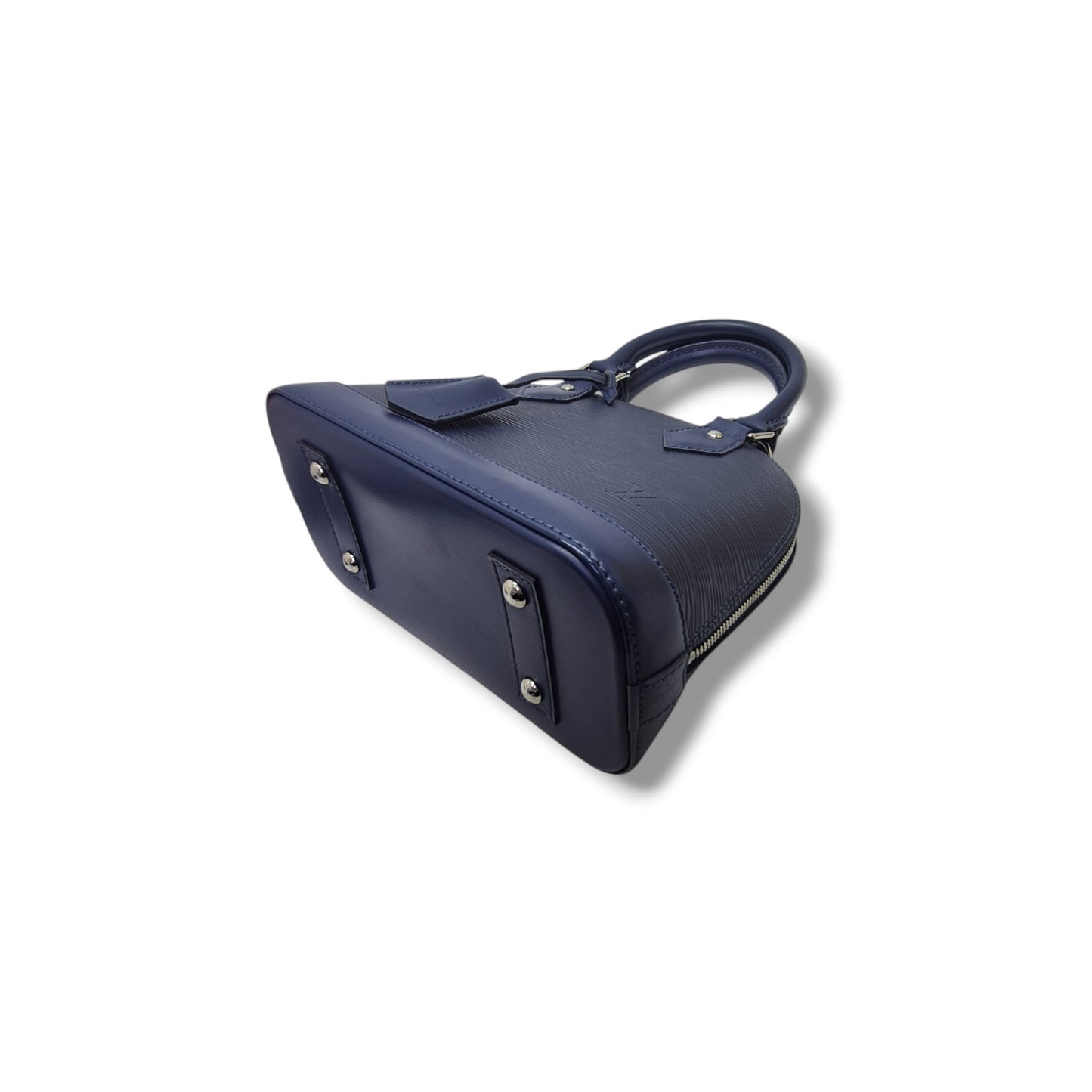 Louis Vuitton	Alma BB Epi Indigo Blue Shw