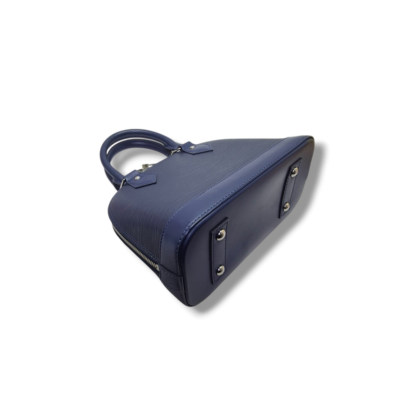 Louis Vuitton	Alma BB Epi Indigo Blue Shw
