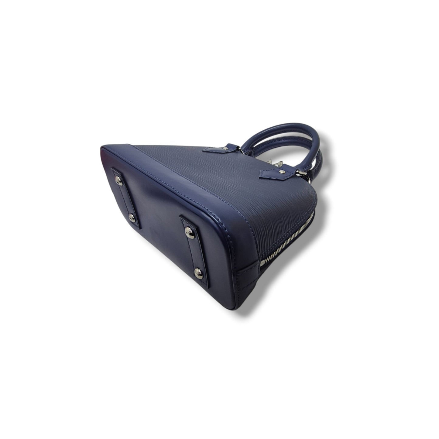 Louis Vuitton	Alma BB Epi Indigo Blue Shw