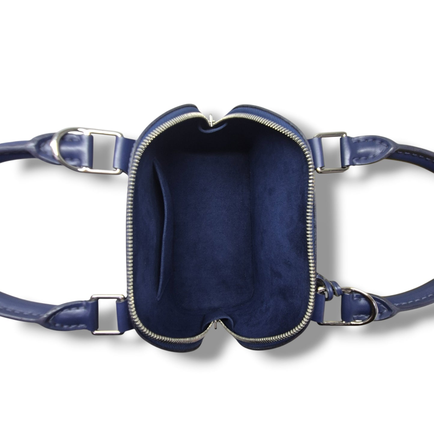 Louis Vuitton	Alma BB Epi Indigo Blue Shw