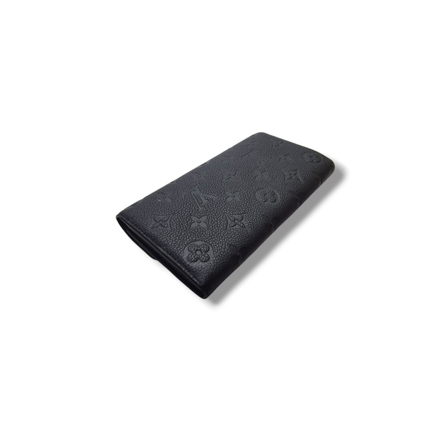 Louis Vuitton Sarah Wallet Monogram Empriente Ghw (Black)