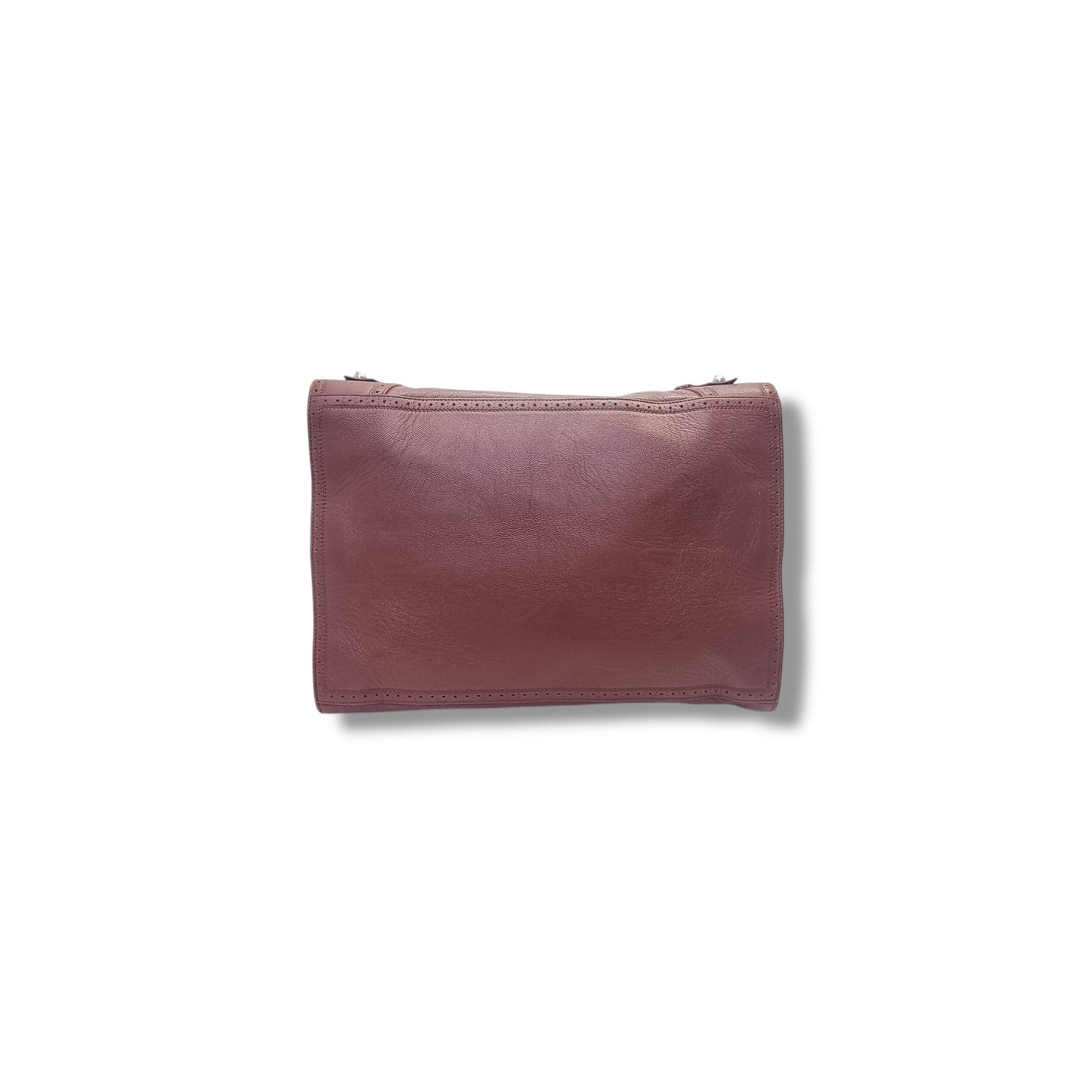 Balenciaga Agneau Classic Velo Lambskin Tote Shw (Brown)