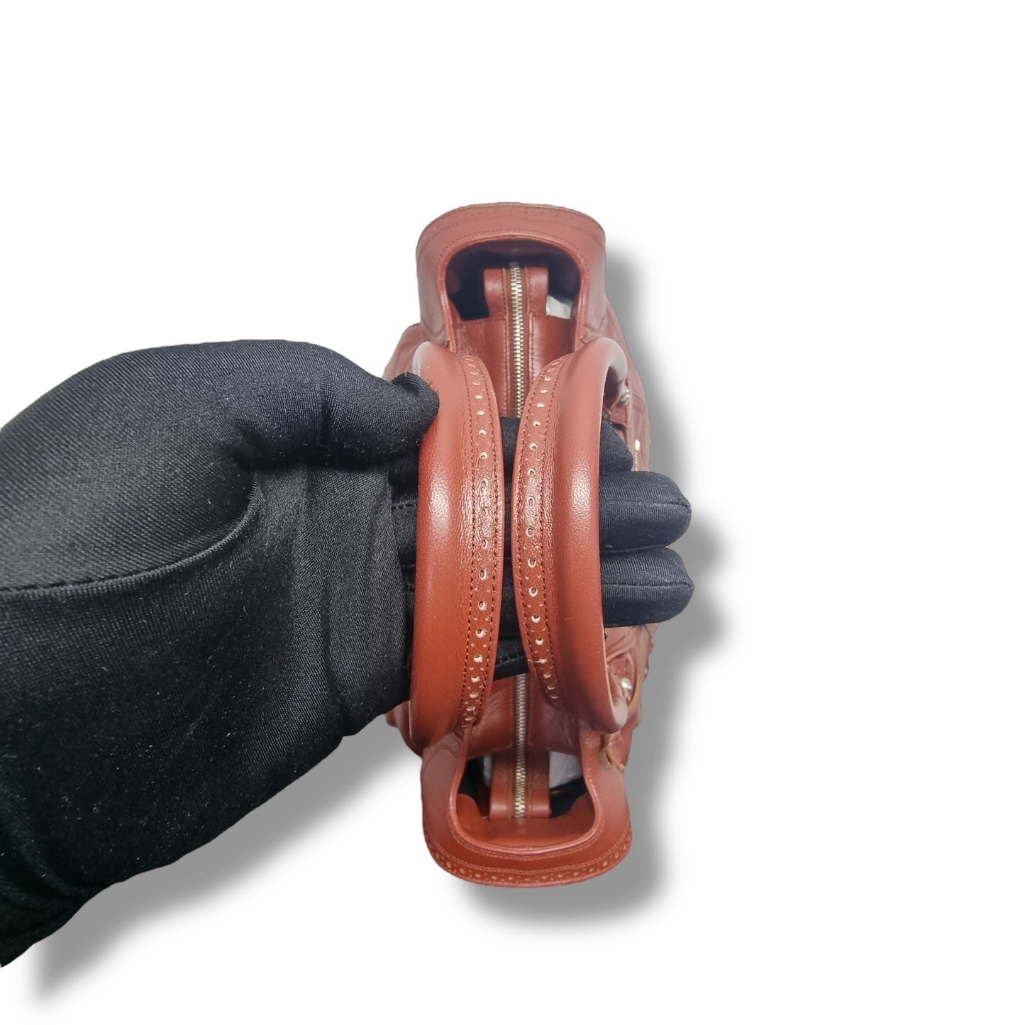 Balenciaga Agneau Classic Velo Lambskin Tote Shw (Brown)