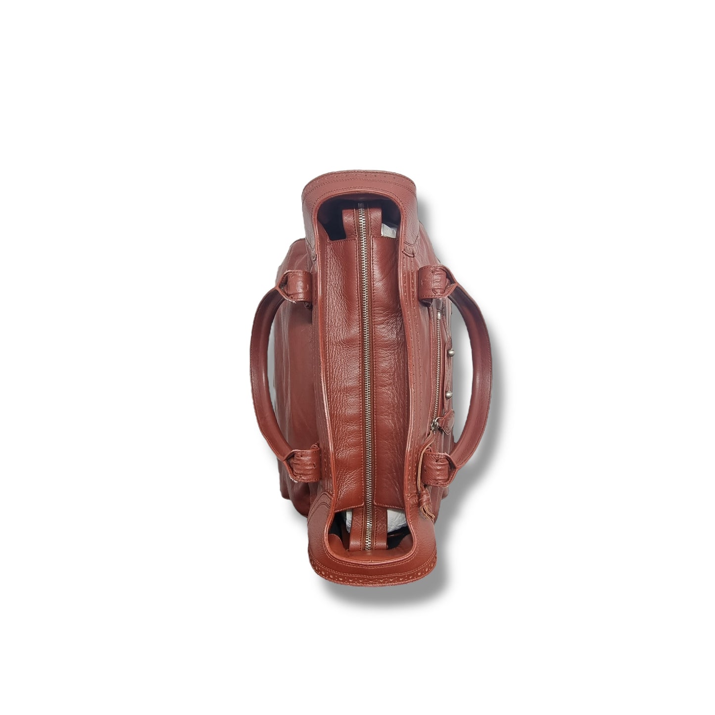 Balenciaga Agneau Classic Velo Lambskin Tote Shw (Brown)