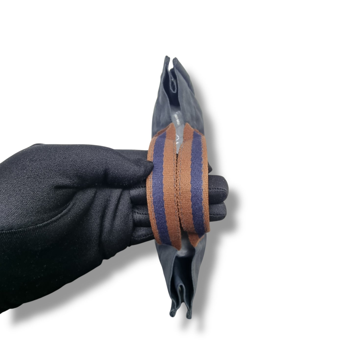 Hermes Fourre Tout PM Canvas Top Handle Shw (Navy Blue)