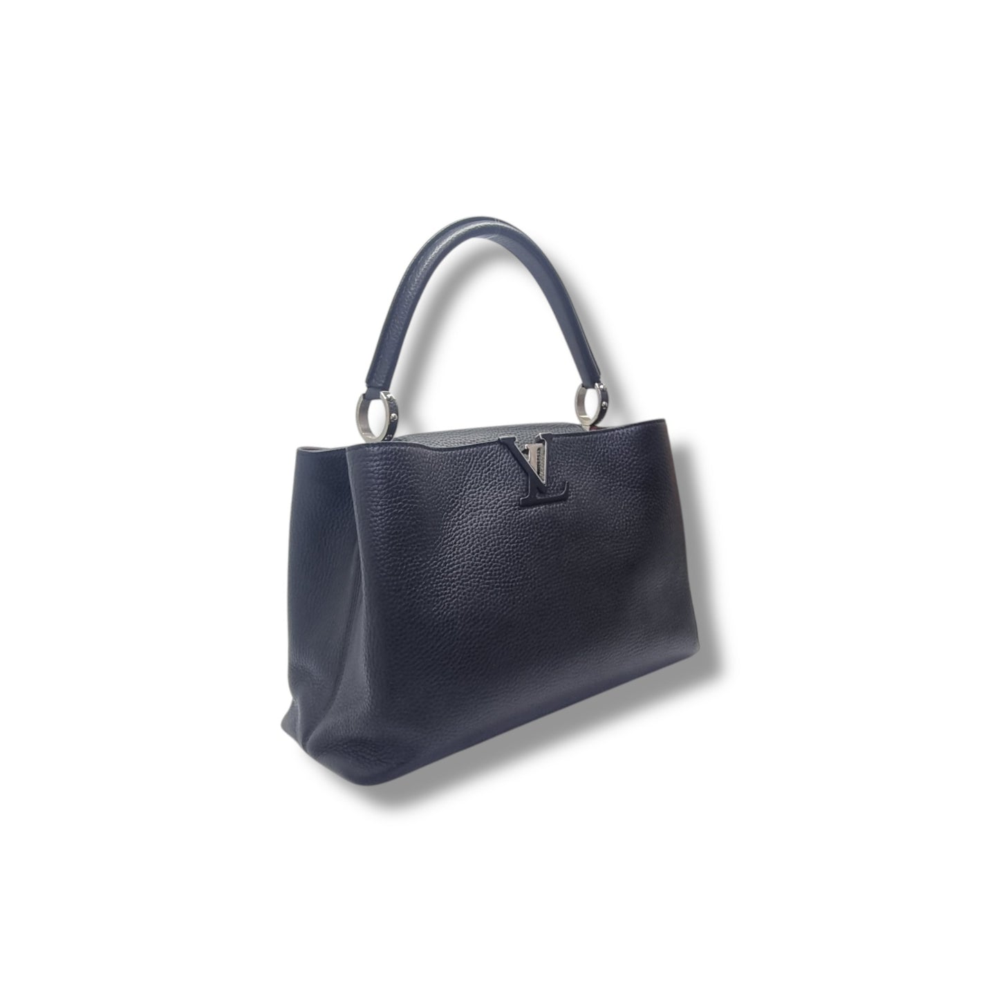 Louis Vuitton Capucines GM Taurillon Leather Shw (Black)