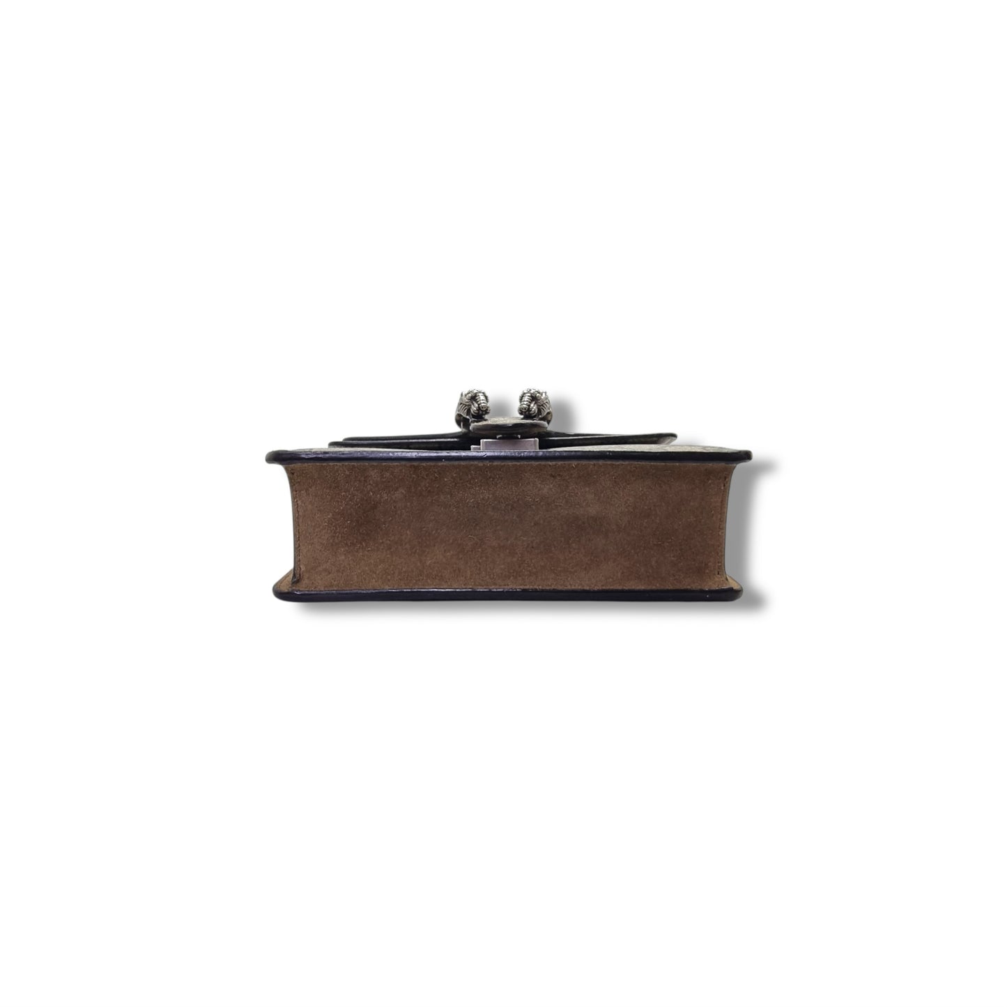 Gucci GG Supreme Dionysus Small Leather Crossbody Shw (Beige/Brown)