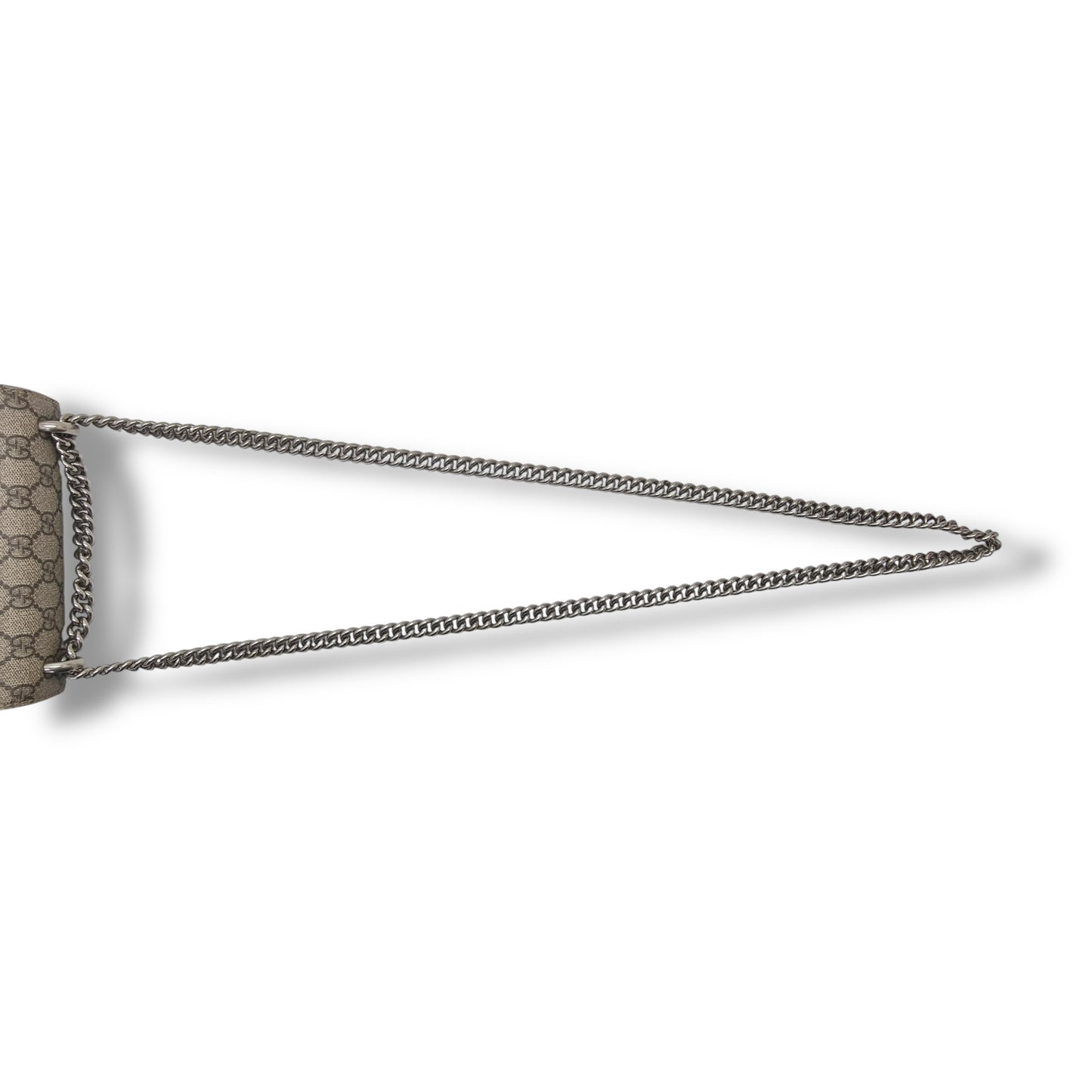Gucci GG Supreme Dionysus Small Leather Crossbody Shw (Beige/Brown)