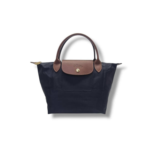 Longchamp Le Pliage Original S Recycled Polyamide Canvas Ghw (Black)