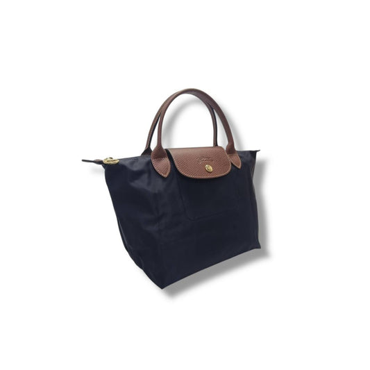 Longchamp Le Pliage Original S Recycled Polyamide Canvas Ghw (Black)