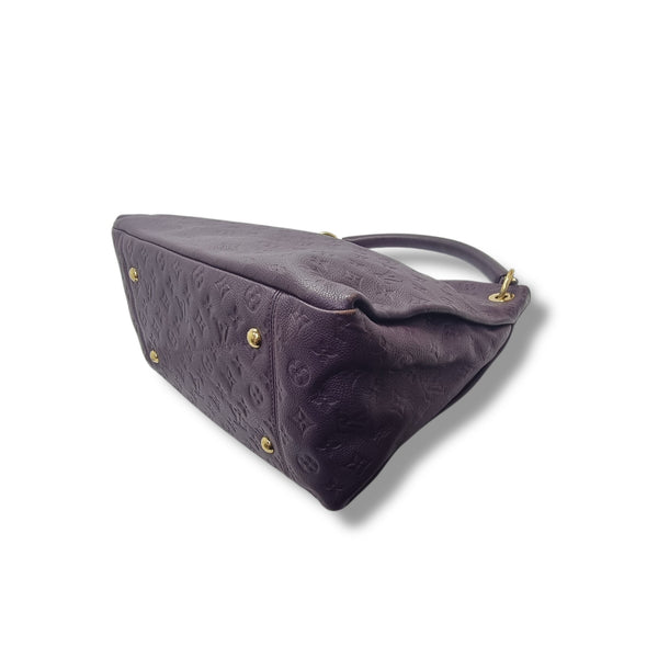 Louis Vuitton Artsy MM Monogram Empreinte Ghw (Aube Purple)