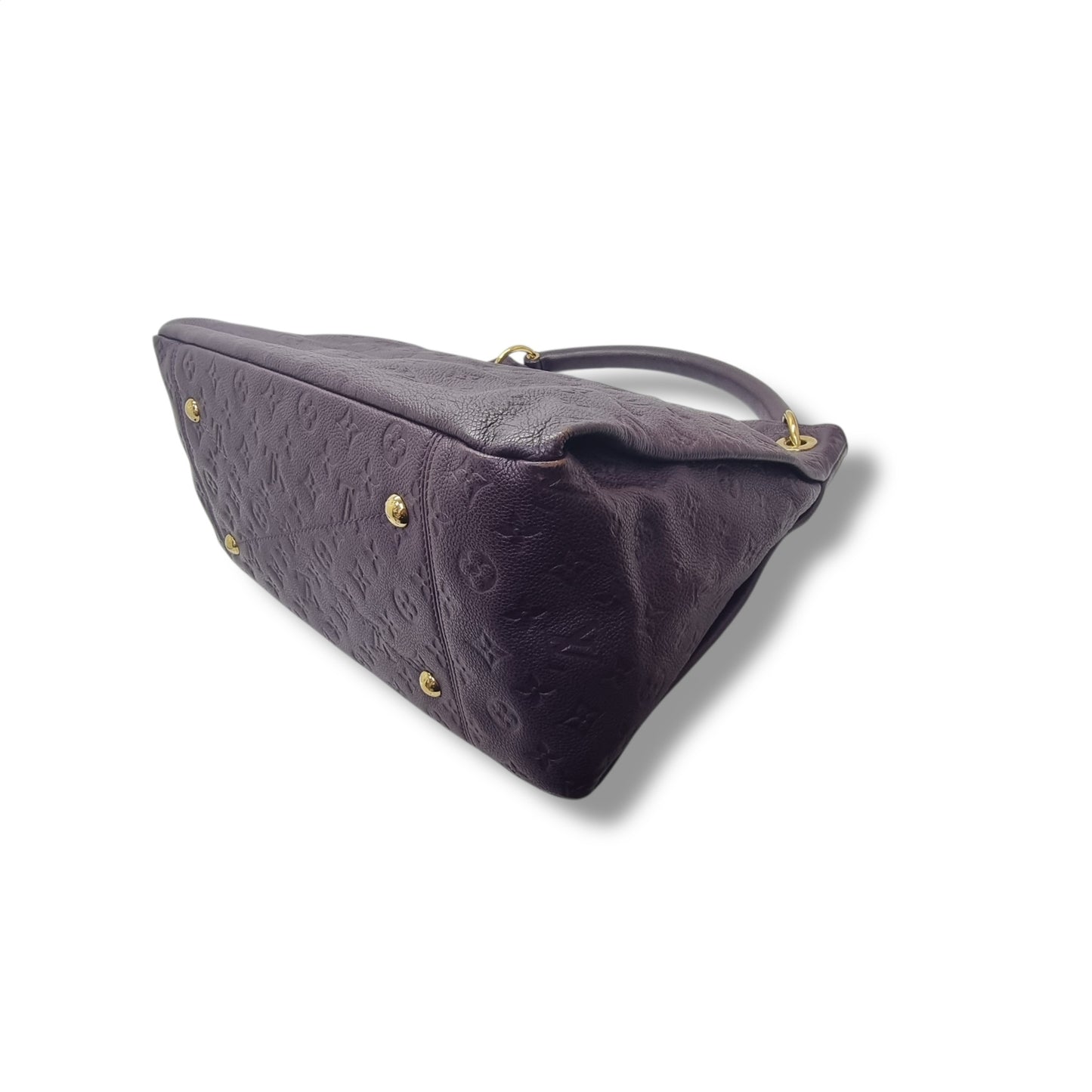 Louis Vuitton Artsy MM Monogram Empreinte Ghw (Aube Purple)