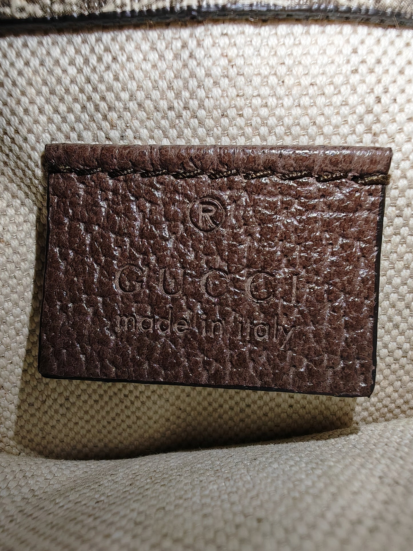 Gucci GG Supreme Neo Vintage Belt Bag Ghw (Beige/Brown)