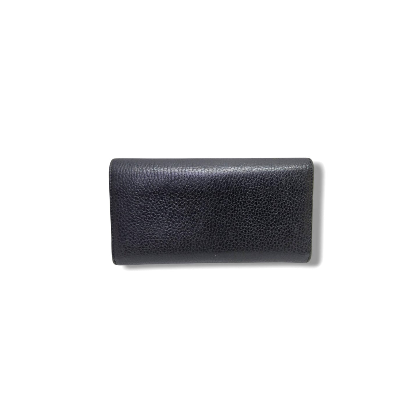 Gucci GG Marmont Continental Wallet Ghw (Black)