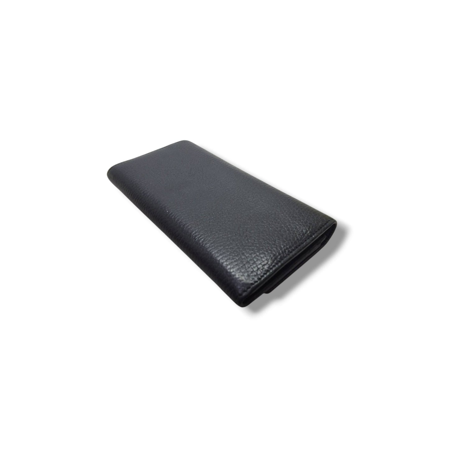 Gucci GG Marmont Continental Wallet Ghw (Black)