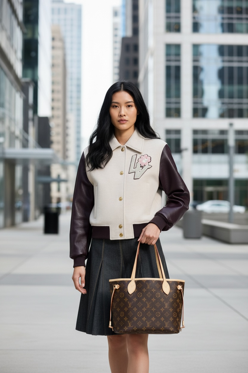 Louis Vuitton	Neverfull PM Monogram Ghw