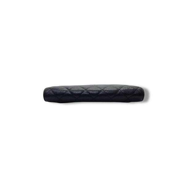 Chanel Bifold Wallet Caviar Ghw (Black)
