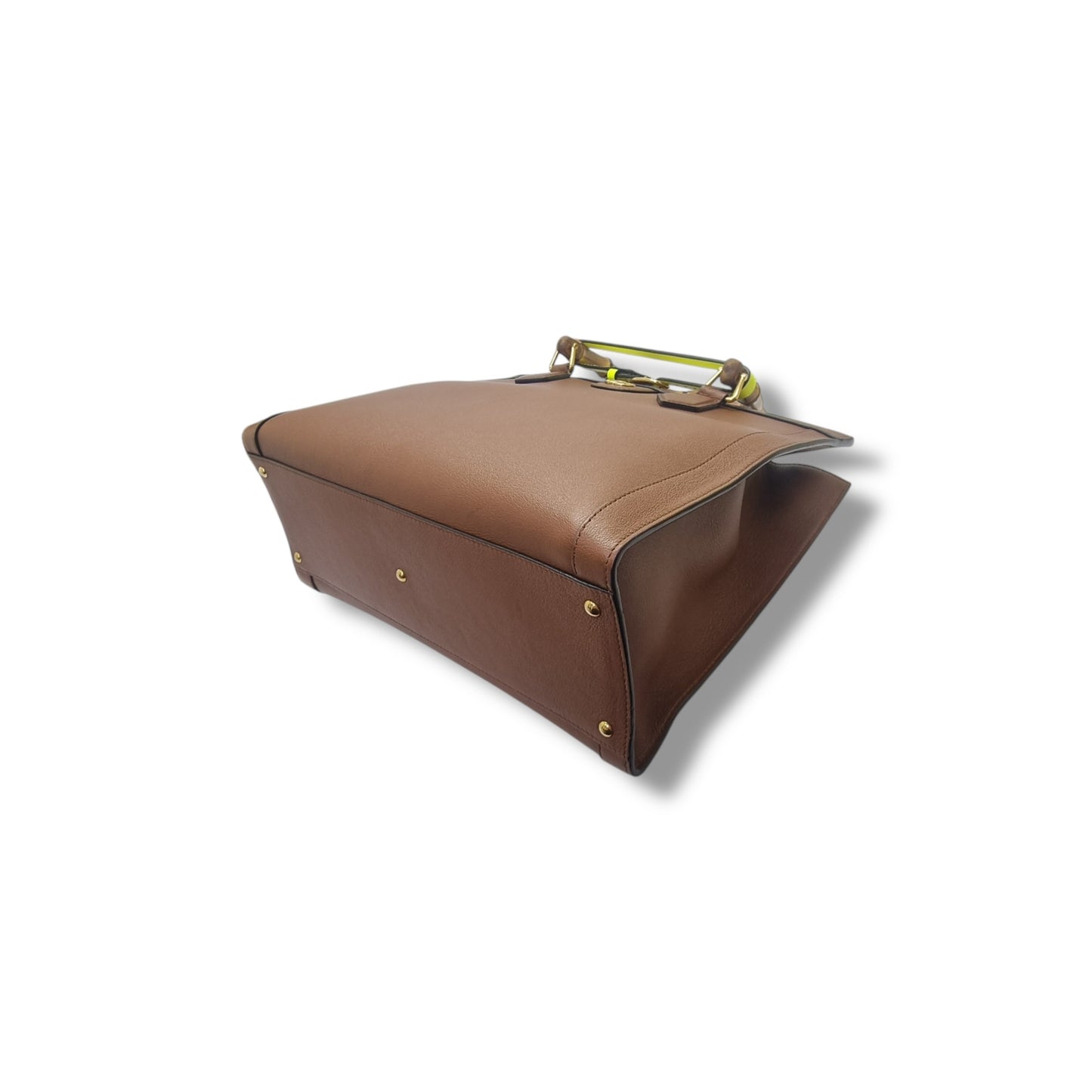 Gucci Diana Medium Bamboo Top Handle Leather Tote Bag Ghw (Brown)