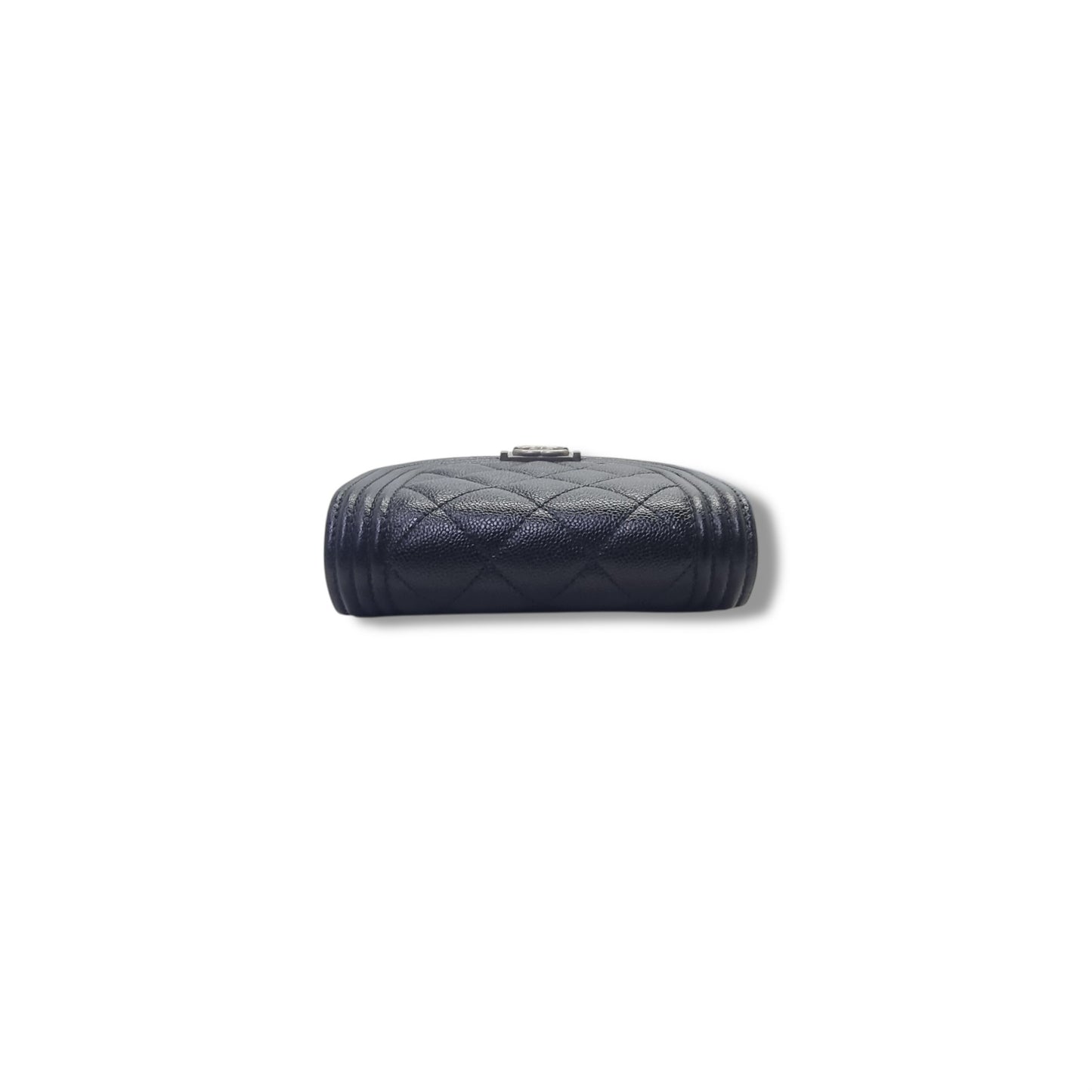 Chanel Boy Curve Mini Caviar Shw (Black)