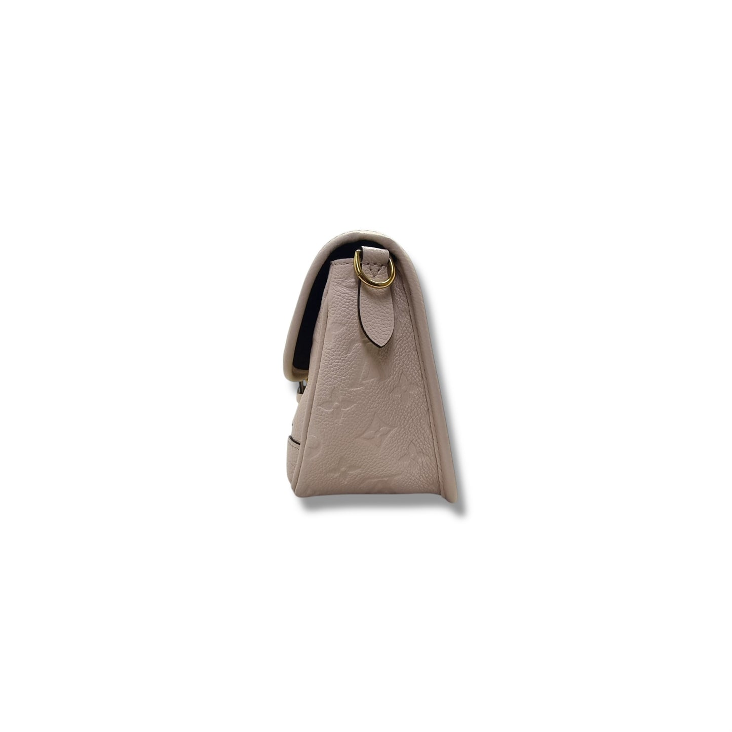 Louis Vuitton Diane PM Monogram Empreinte Creme Ghw
