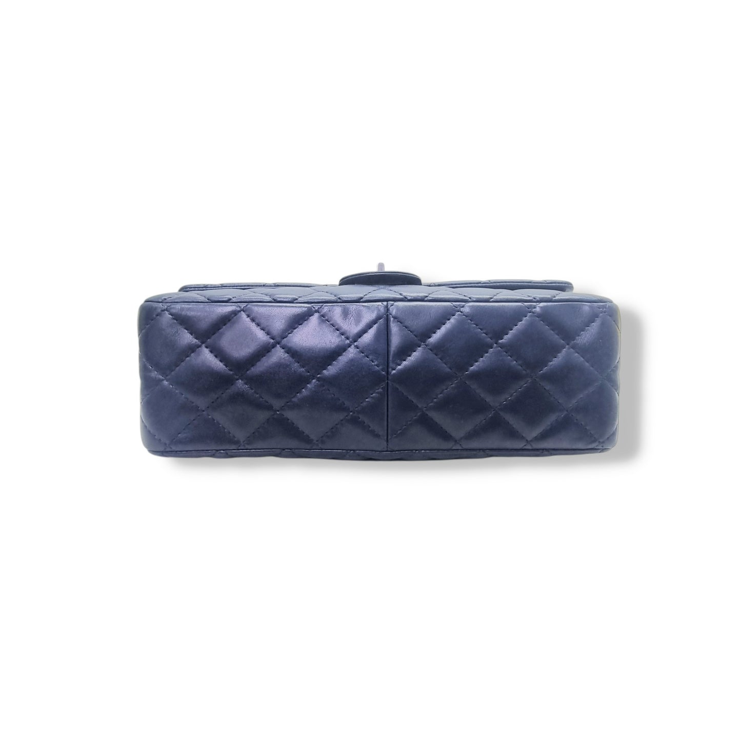 Chanel 2.55 Reissue 266 Lambskin Shw (Navy Blue)