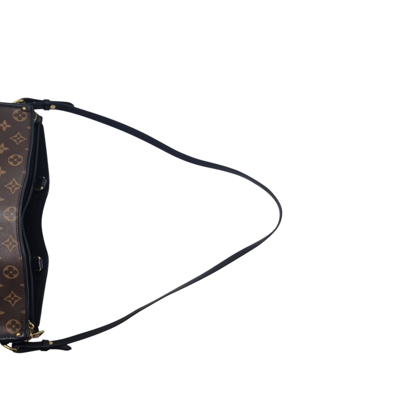 Louis Vuitton Popincourt MM Monogram Black