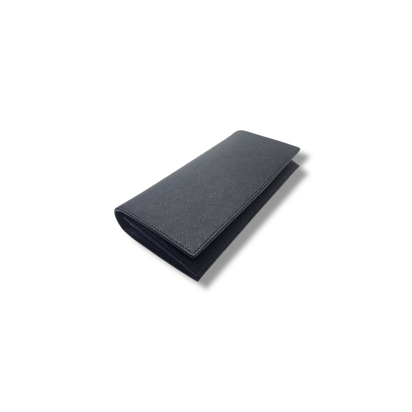 Prada 2MV836 Saffiano Leather Bifold Wallet (Black)