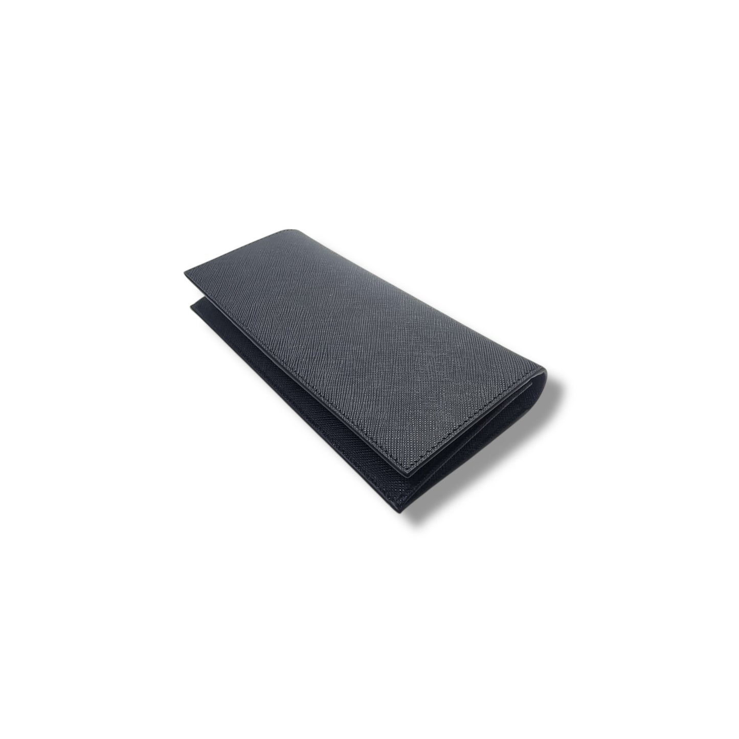 Prada 2MV836 Saffiano Leather Bifold Wallet (Black)