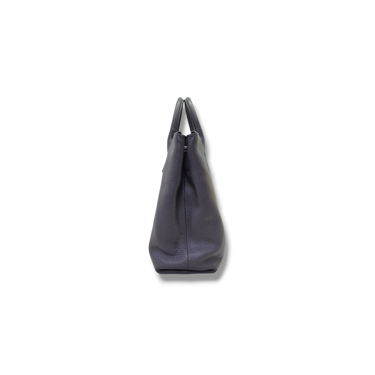 Prada BN2700 Vitello Daino Leather Tote Bag Shw (Grey)