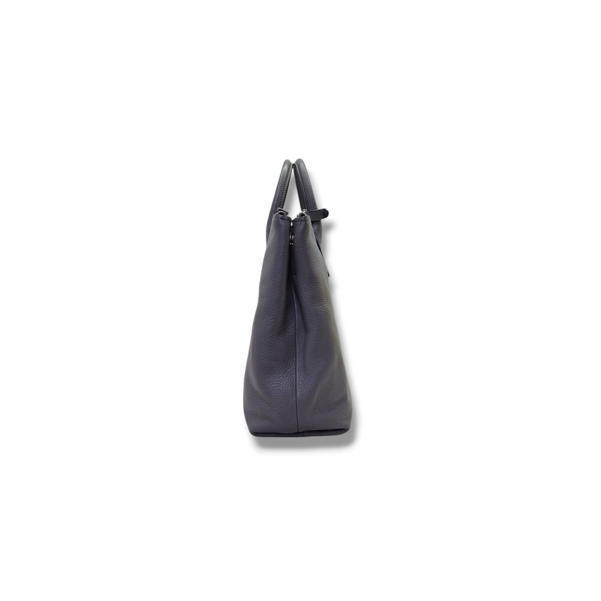 Prada BN2700 Vitello Daino Leather Tote Bag Shw (Grey)